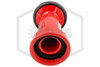 Fog Nozzle w/ Bumper | 2 in. NPSH | Lexan | 150 GPM | QRFS™ | Threads