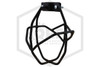 Heavy Duty Head Guard | Vertical Mount | Black | Hero Image | QRFS™