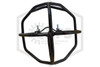 Heavy Duty Head Guard | Vertical Mount | Black | Bottom Image | QRFS™