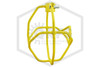 Heavy Duty Head Guard | Vertical Mount | Yellow | Side Image | QRFS™