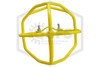 Heavy Duty Head Guard | Vertical Mount | Yellow | Bottom Image | QRFS™