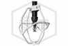 Heavy Duty Head Guard | Vertical Mount | White | Installed Image | QRFS™