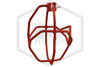 Heavy Duty Head Guard | Vertical Mount | Red | Side Image | QRFS™