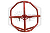 Heavy Duty Head Guard | Vertical Mount | Red | Bottom Image | QRFS™