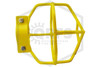 Heavy Duty Head Guard | Side Mount | Yellow | Clamps Image | QRFS™