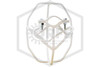 Heavy Duty Head Guard | Side Mount | White | Back Image | QRFS™