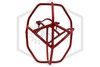 Heavy Duty Head Guard | Side Mount | Red | Front Image | QRFS™