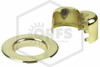 Retrofit Adjustable Escutcheon | Split Cup with Skirt B | Brass | 1/2 in. Sprinkler | Pieces