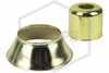 Adjustable Escutcheon | Cup with Skirt A | Brass | 3/4 in. Sprinkler | Pieces