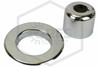 Adjustable Escutcheon | Cup with Skirt B | Chrome | 3/4 in. Sprinkler | Pieces
