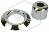 Adjustable Escutcheon | Cup with Skirt C | Chrome | 3/4 in. Sprinkler | Pieces