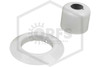 Adjustable Escutcheon | Cup with Skirt C | White | 3/4 in. Sprinkler | Pieces