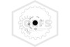 Viking™ VK1001 Upright Sprinkler | SR | 5.6K | White | 175F | 23867MD/W | QRFS™ | Deflector