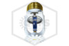 Viking™ VK1021 Pendent Sprinkler | SR | 5.6K | White | 286F | 23868MG/W | QRFS™ | Side