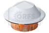 Reliable™ CCP Cover Plate | White | 165F | 1/2 in. Adjustment | QRFS™ | Hero