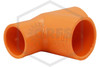 Spears FlameGuard™ CPVC Reducing Tee 1 in. x 3/4 in. x 1 in. Hero Image | QRFS™