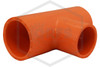 Spears FlameGuard™ CPVC Reducing Tee 1 in. x 1 in. x 3/4 in. Hero Image | QRFS™