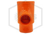 Spears FlameGuard™ CPVC Reducing Tee 1-1/4 in. x 1 in. x 3/4 in. Markings Image | QRFS™