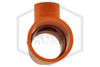 Spears FlameGuard™ CPVC Reducing Tee 1-1/4 in. x 1-1/4 in. x 3/4 in. Markings Image | QRFS™