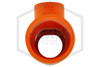Spears FlameGuard™ CPVC Reducing Tee 1-1/2 in. x 1-1/4 in. x 1 in. Markings Image | QRFS™