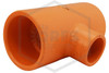 Spears FlameGuard™ CPVC Reducing Tee 1-1/2 in. x 1-1/2 in. x 3/4 in. Hero Image | QRFS™