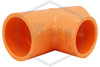 Spears FlameGuard™ CPVC Reducing Tee 1-1/2 in. x 1-1/2 in. x 1-1/4 in. Hero Image | QRFS™
