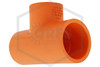 Spears FlameGuard™ CPVC Reducing Tee 1-1/2 in. x 1-1/2 in. x 1-1/4 in. Side Image | QRFS™