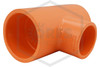 Spears FlameGuard™ CPVC Reducing Tee 2 in. x 2 in. x 1-1/4 in. Hero Image | QRFS™