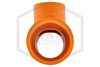 Spears FlameGuard™ CPVC Reducing Tee 2 in. x 2 in. x 1-1/2 in. Markings 2 Image | QRFS™