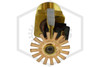 Senju™ SS2551 Brass 205F QR Pendent 002-5072 Deflector Image | QRFS™