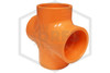 CPVC Cross 3 in. | Spears FlameGuard™ | 4220-030