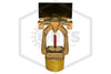 Tyco™ TY2334 Sidewall Sprinkler | Brass | 155F | Side