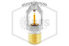 Victaulic™ V2704 Chrome Upright 135F | S271AAQ420 | Side