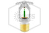 Victaulic™ V2704 Chrome Upright 200F | S271AFQ420 | Side
