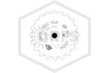 Victaulic™ V2704 Upright Sprinkler | Black | 286F | QRFS™ | Deflector