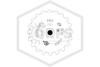 Victaulic™ V3402 Upright Sprinkler | White | 155F | QRFS™ | Deflector