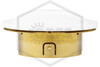 Victaulic™ V27 Cover | Domed | Bright White | 135F | QRFS™ | Side