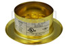 Tyco™ Style 10 Escutcheon | Brass | 1/2 in. Sprinkler | QRFS™ | Label 2
