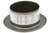 Tyco™ Style 10 Escutcheon | Stainless Steel | 1/2 in. Sprinkler | QRFS™ | Label 1 | Shown in Grey Aluminum finish