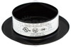 Tyco® Style 20 Escutcheon | Black | 1/2 in. Sprinkler | QRFS | Label 3