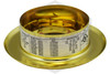 Tyco™ Style 30 Escutcheon | Brass | 3/4 in. Sprinkler | QRFS™ | Label 3