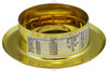 Tyco™ Style 30 Escutcheon | Brass | 3/4 in. Sprinkler | QRFS™ | Label 1