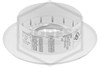 Tyco™ Style 30 Escutcheon | White Stainless | 3/4 in. Sprinkler | QRFS™ | Label 2