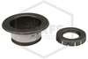 Tyco™ Style 40 Escutcheon | Stainless Steel | 3/4 in. Sprinkler | QRFS™ | Pieces | Shown in Grey Aluminum