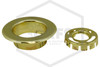 Tyco® Style 50 Escutcheon | Brass | 1/2 in. Sprinkler | QRFS | Pieces