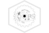 Victaulic™ V3401 Upright Sprinkler | Brass | 360F | QRFS™ | Deflector