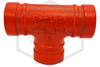 GemLock Grooved 1-1/2 in. Short Pattern Tee | Style F107 | Markings 2 | QRFS