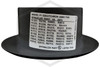 Reliable™ F1 Escutcheon | Black | 1/2 in. Sprinkler | QRFS™ | Label