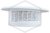 Viking™ E-1 Escutcheon | White Stainless | 1/2 in. Sprinkler | QRFS™ | Label 2