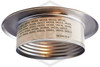 Viking™ E-2 Escutcheon | Polished Chrome | 3/4 in. Sprinkler | QRFS™ | Label 3